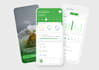 do mobile app UI UX design with clickable prototype in figma