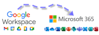 do google workspace migration to o365 or microsoft 365