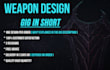 design unique weapons, armors and game assets concept arts