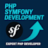 develop web applications in symfony react