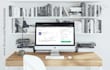 put your logo, website, image on laptop screen mockups 1 hr