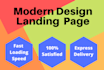 create responsive business website and landing page design