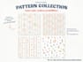 create a seamless digital watercolor style pattern