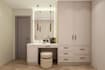 design and 3d rendering kitchen, bathroom and closets
