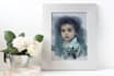 create amazing digital watercolor portraits for you