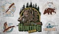 design amazing vintage logo with hand drawn illustration