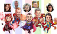 create your hero character in my comic style