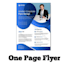 write  brochure, flyer, and company profile
