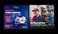 create social media post design with ads, motion, and branded visuals monthly