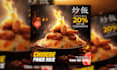 design food flyers, restaurant menu, and promotion posters