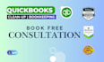 do quickbooks bookkeeping with setup, clean up, catch up and reconciliation