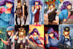 design visual novel anime character in high quality