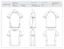 create a fashion apparel tech pack for commercial use