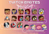 draw you custom twitch, discord, or youtube emotes