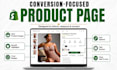 build a high converting one product shopify store