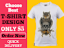 do custom unique trendy 3d graphic t shirt design
