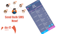 provide you bulk sms text message marketing software, use android and excel only