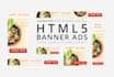design animated HTML5 banner ads for google display ads