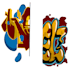 visualize your name from my graffiti style