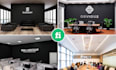 do 200 photorealistic office interior wall logo mockups