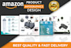 design amazon or bol listing images and product infographics
