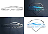 create car wash and auto detailing logo with its 3d version