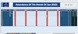 make a employer attendance dashboard