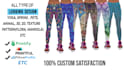 design custom trendy legging, pants, capris and sports bra
