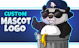 design a mascot logo and cartoon character for your brand
