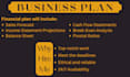 create a business plan with financial projections