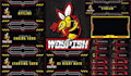 create twitch overlays, facecam, animated for your stream