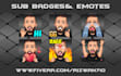 design express custom twitch emotes,text emotes