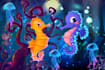 do colourful illustrations kids book
