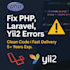 fix PHP, laravel, or yii2 website bugs and errors