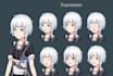 create visual novel anime character