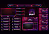 design twitch overlay, offline screen,panels,alerts,face cam