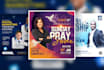 creative flyer design, church flyer, conference flyer
