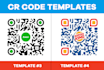 create custom professional qr code design with logo