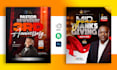 design professional church flyer, sermon flyer and church event poster