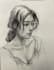 draw a realistic pencil sketch portrait from a photo