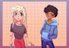 draw a fully rendered anime character illustration