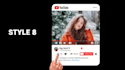 make modern youtube subscribe and bell animation