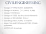 design the civil engineering structures manually and byetabs