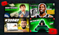 design catchy youtube thumbnail