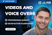 provide a natural male selfie video