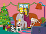 draw couple or family yellow cartoon characters in 24 hours