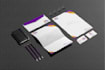 design real estate logo business card and letterhead