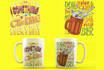 make coffee mug, paper cup, waterbottle, drinkware, tumbler design