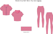 create fashion garment flat design