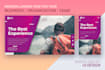 do professional and modern landing page design